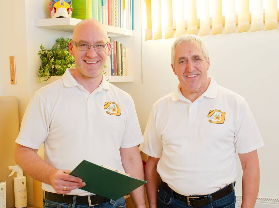 Hildegard von Bingen, Gesundheitszentrum, Aderlass, Massage, Fußreflexzonen, Ernährung, Dinkelbrot, Brotbacken, Kräutergarten