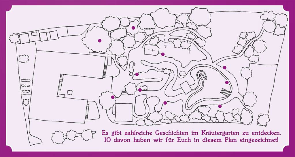 Irmi-Geschichten im Hildegard Kräutergarten