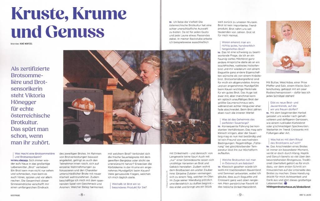 Kruste, Krume und Genuss mit Viktoria Hönegger