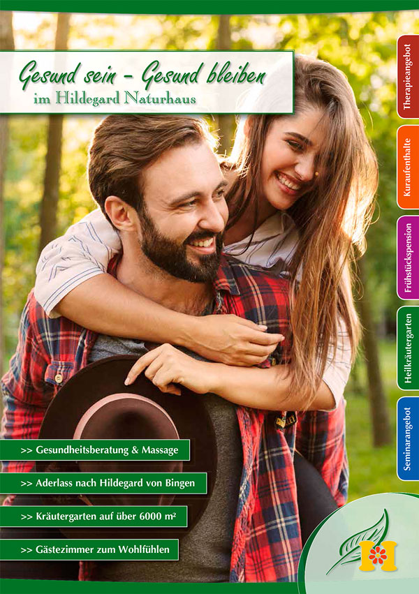 Hildegard von Bingen, Gesundheitszentrum, Aderlass, Massage, Fußreflexzonen, Ernährung, Dinkelbrot, Brotbacken, Kräutergarten